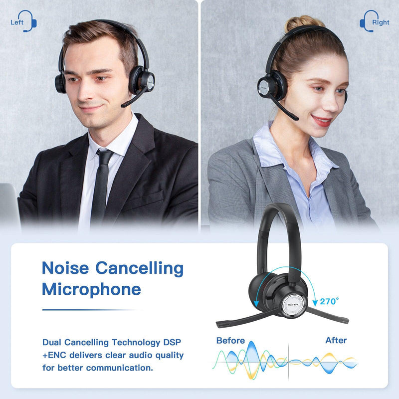 Wireless Office Headset BH58 - New Bee