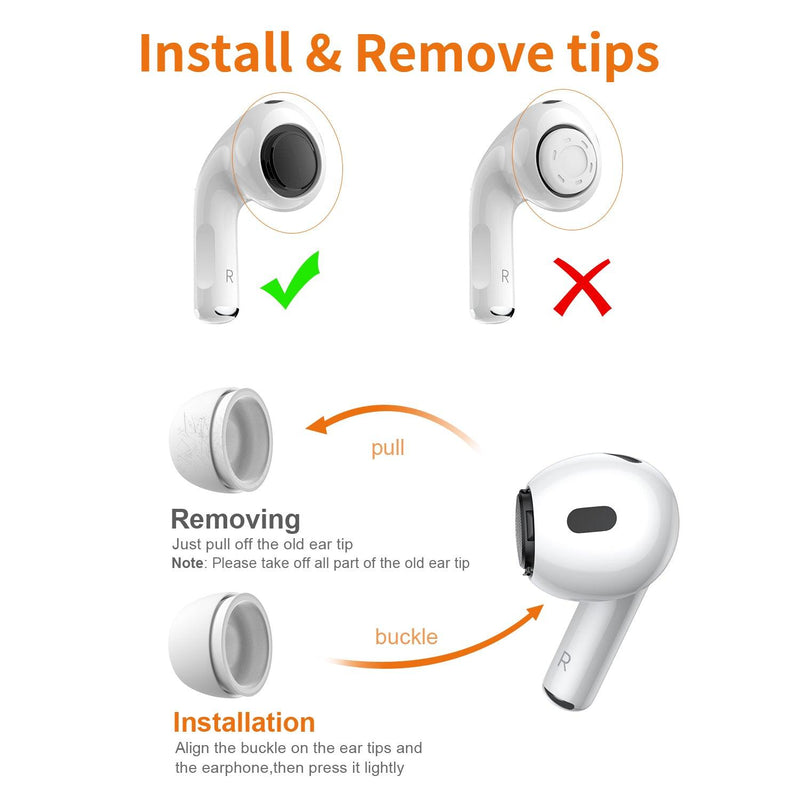 AirPods Pro Replacement Ear Tips（XS） - New Bee