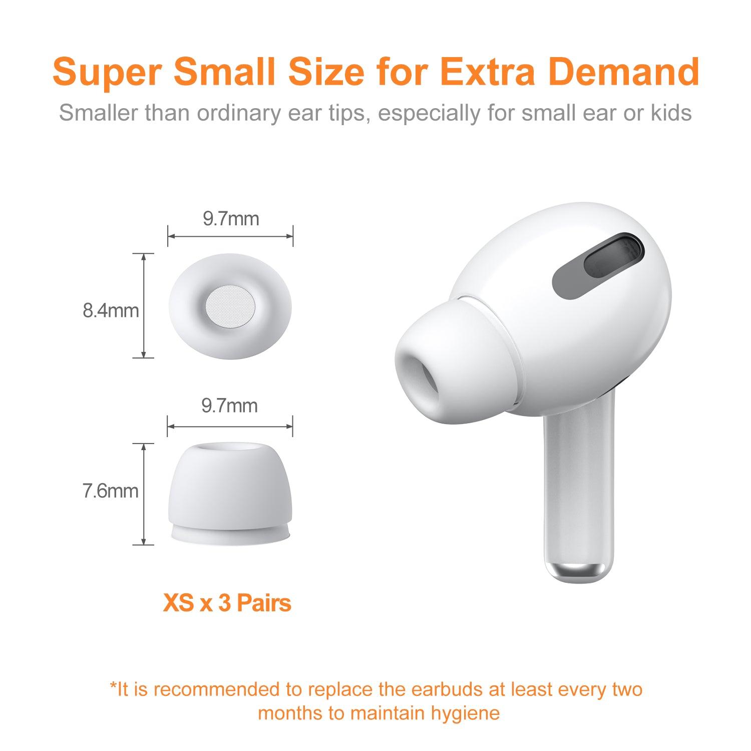 AirPods Pro Replacement Ear Tips（XS） - New Bee