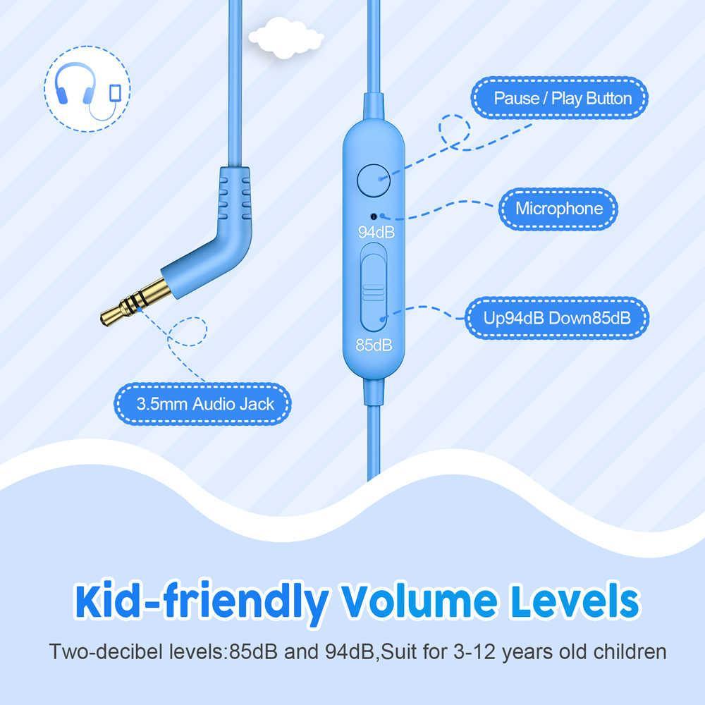 KH-18 Kid Safe Headphones - New Bee