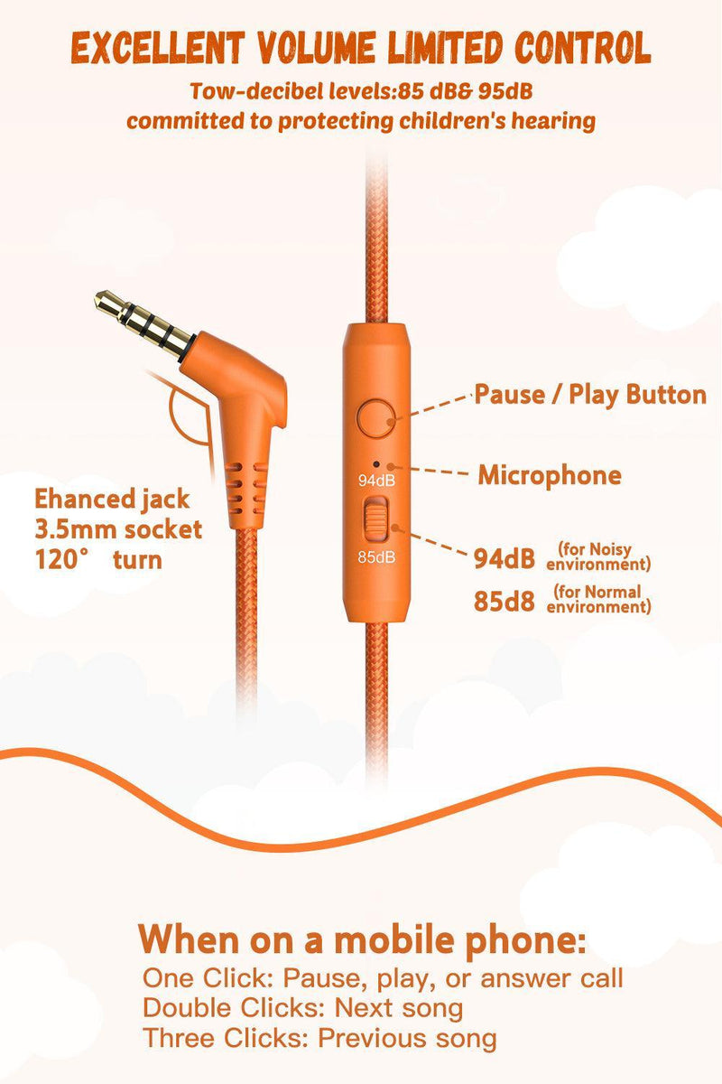 KH-20 Kids Headphones - New Bee