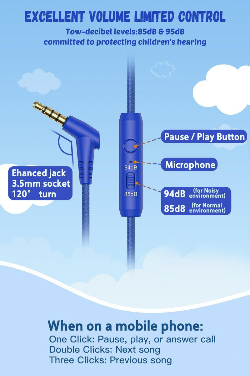 KH-20 Kids Headphones - New Bee